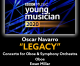 OSCAR NAVARRO’S MUSIC ON THE TV PROGRAMME “BBC YOUNG MUSICIANS”.