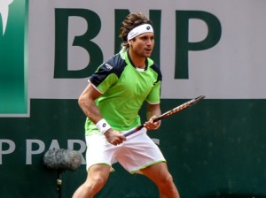 2ème tour Roland Garros 2013 : David Ferrer (ESP) def. Albert Montanes (ESP)