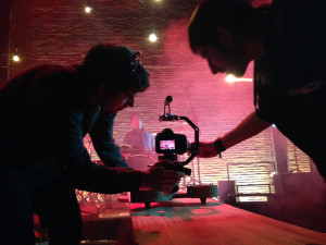 FALLING IN LOVE Video Shoot